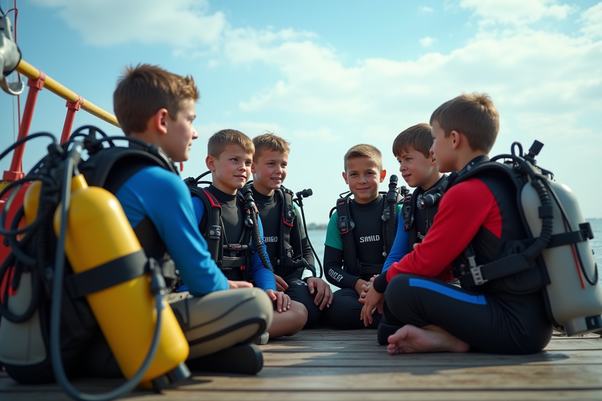 plongée enfants